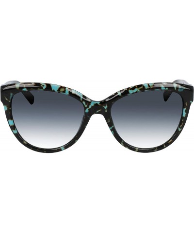 Women's Ck21709s Cat Eye Sunglasses Petrol Havana $41.80 Cat Eye