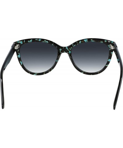 Women's Ck21709s Cat Eye Sunglasses Petrol Havana $41.80 Cat Eye