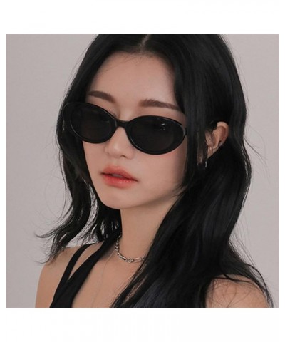 Oval Frame Retro Fashion Street Shot Sunglasses Outdoor Vacation (Color : G, Size : 1) 1 E $17.08 Designer