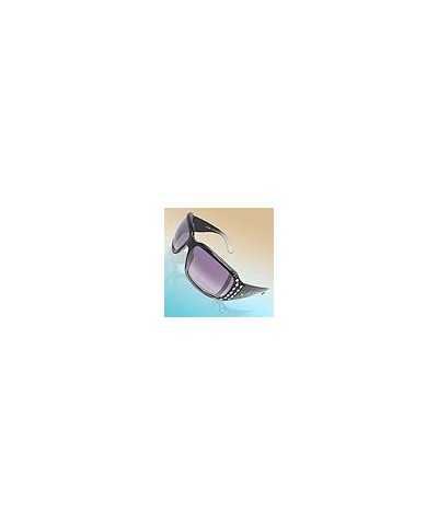 Qtqgoitem Cool Large Lens Black Frame with Rhinestone Ladies' Sunglasses (Model: e53 659 b50 5c2 0c8) $11.27 Designer