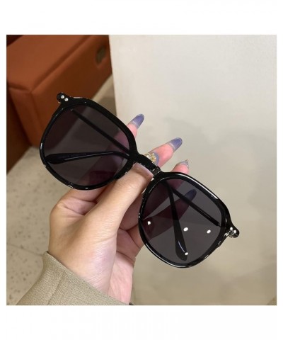 Retro Large Frame Men's and Women's Polarized Sunglasses Driving (Color : C, Size : 1) 1 B $17.70 Designer