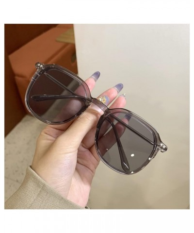 Retro Large Frame Men's and Women's Polarized Sunglasses Driving (Color : C, Size : 1) 1 B $17.70 Designer