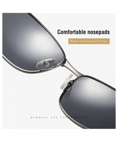 Men's Polarized Sunglasses Fashion Outdoor Driving and Riding Sunglasses (Color : D, Size : Medium) Medium C $20.86 Designer