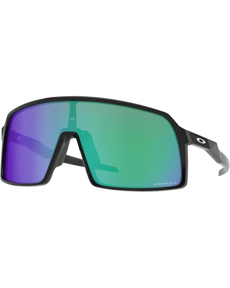 Men's Oo9406a Sutro Low Bridge Fit Rectangular Sunglasses Black Ink/Prizm Jade $50.75 Rectangular