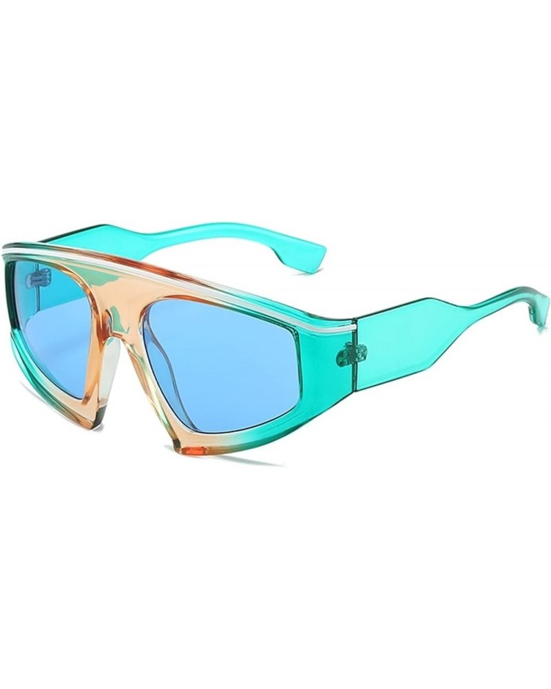 Men's Large-Frame Sports Women Driving Outdoor Vacation Beach Sunglasses (Color : 5, Size : 1) 1 3 $13.68 Sport