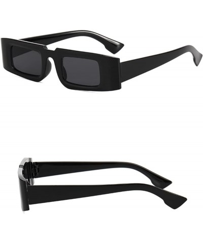 Small Frame Retro Fashion Square Sunglasses for Men and Women (Color : D, Size : 1) 1 C $16.58 Designer