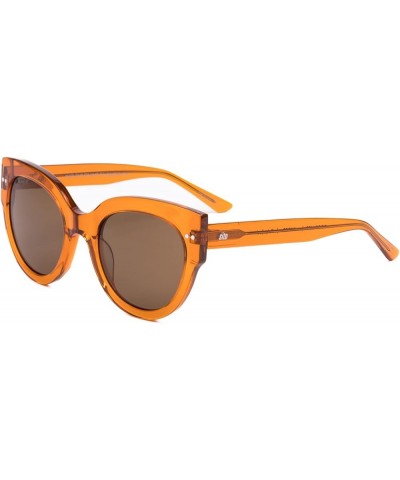 Good Life Women's Round Sunglasses Polarized/Non-Polar Opt. Designer Cute Retro Festival Concert Sunnies UV 100 Amber $30.79 ...