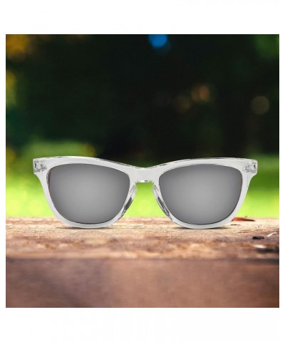 Solaris Mirrored Sunglasses - Custom - Silver $25.64 Square