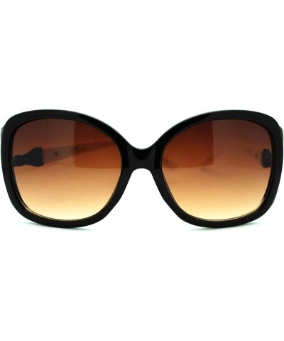 Womens Sunglasses Fashionable Chic Soft Square Frame UV 400 Black White $9.41 Square