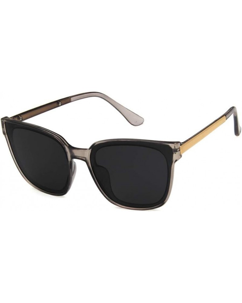 Unisex Sunglasses Fashion Green Grey Drive Holiday Triangle Non-Polarized UV400 Grey $6.83 Cat Eye