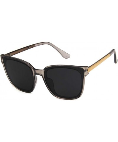 Unisex Sunglasses Fashion Green Grey Drive Holiday Triangle Non-Polarized UV400 Grey $6.83 Cat Eye