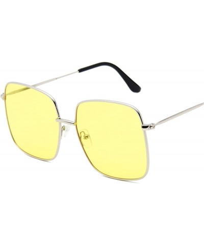 Square Outdoor Vacation Beach Driving Sunglasses Men and Women (Color : C, Size : 1) 1 H $20.18 Wayfarer