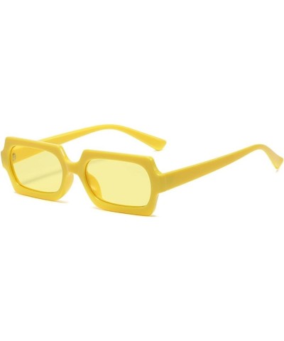 Fashion Hip-hop Retro Small Frame Sunglasses for Men and Women (Color : F, Size : 1) 1 H $15.58 Designer