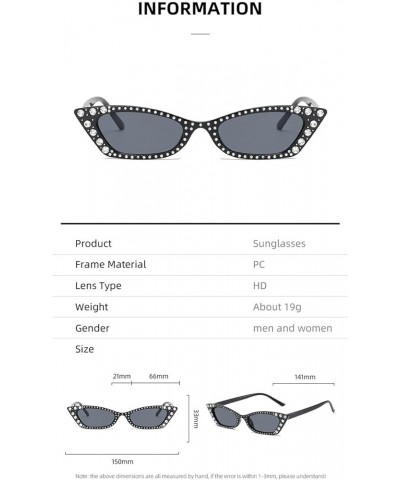 Cat Eye Small Frame photo beach Prom Party Hip Hop Sunglasses For Women D $15.20 Designer