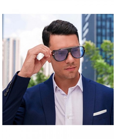 Punk Men and Women Sunglasses Outdoor Holiday Shade Street Shooting Decorative Glasses (Color : E, Size : Medium) Medium E $1...