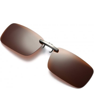 Trendy Sunglasses,Cool Sunglasses Cool Sunglasses Running Sunglasses Retro Glasses Beach Square Sunglasses Coffee $5.03 Rimless