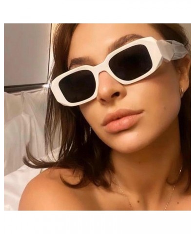 Sunglasses For Women Classic Design Fashion UV400 Square Sun Glasses Unisex Unique Rectangular Eyewear Leopard $11.39 Square