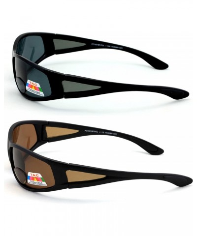 2 Polarized Reading Inner Bifocal Sunglasses Mens Womens UV Fishing Black +200 $13.76 Wayfarer