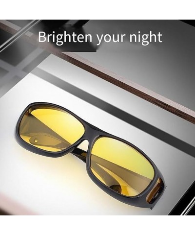 Libiyi Nightglo Glasses,Sherem Nightglo Glasses,Headlight Glasses With Glarecut Technology Drive Safely At Night 1pcs $7.79 D...