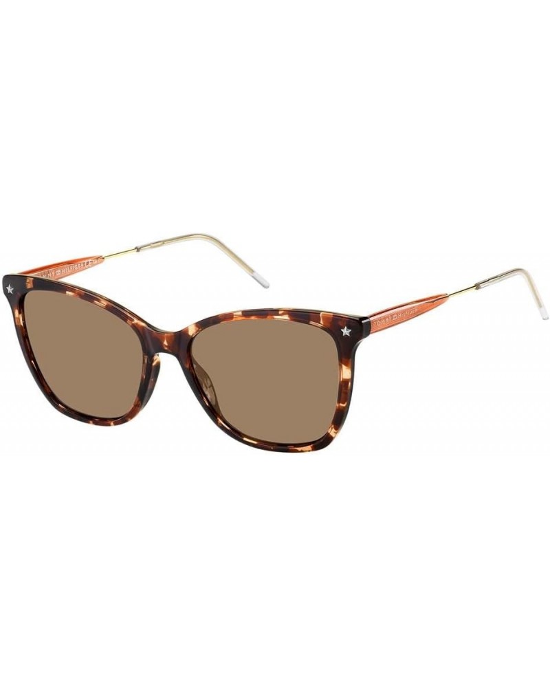 Women's Th1647/S Cat Eye Sunglasses Dark Havana $31.57 Designer