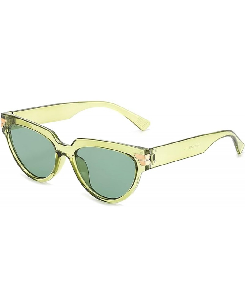 Retro Men and Women Outdoor Vacation Sunglasses Fashion Photo Decoration Sunglasses (Color : F, Size : 1) 1 B $19.86 Designer