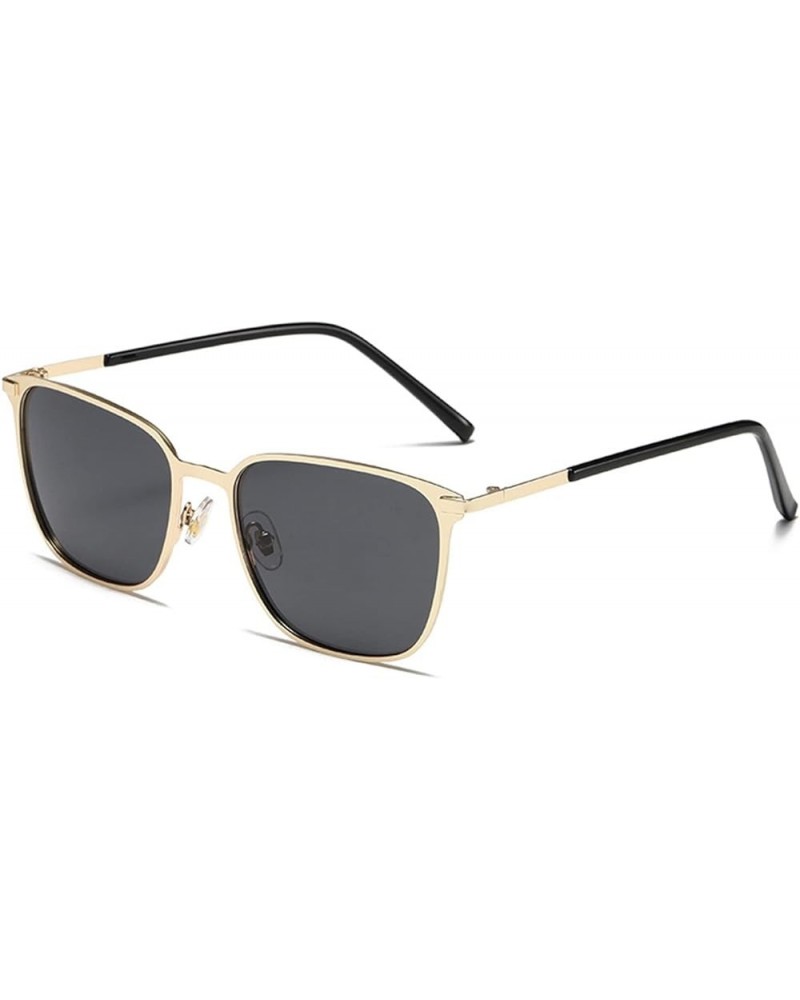 Polarized Driving Men And Women Sunglasses Retro Metal Trendy Sunglasses F $15.25 Designer