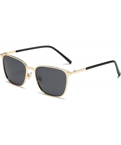 Polarized Driving Men And Women Sunglasses Retro Metal Trendy Sunglasses F $15.25 Designer