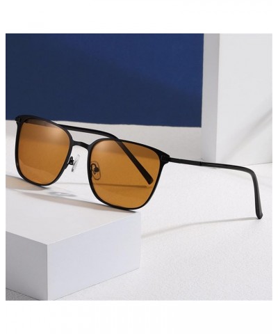 Polarized Driving Men And Women Sunglasses Retro Metal Trendy Sunglasses F $15.25 Designer