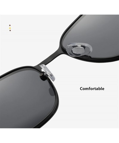 Polarized Driving Men And Women Sunglasses Retro Metal Trendy Sunglasses F $15.25 Designer