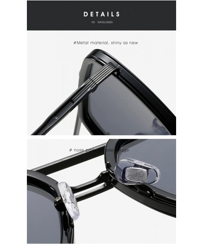 Retro Sunglasses for Men and Women Outdoor Beach Sunshade Driving Glasses (Color : E, Size : Medium) Medium B $22.17 Designer