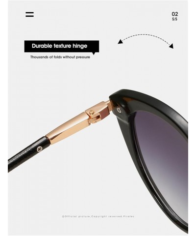 Oval Trendy Sunglasses Gift For Men And Women F $13.01 Designer