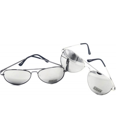 Sunglasses Mirror Aviator Gift Box Set $11.51 Aviator