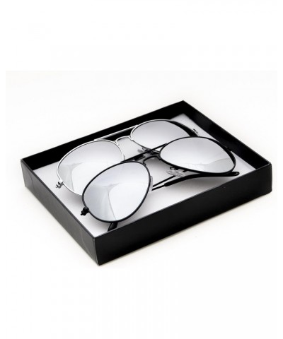 Sunglasses Mirror Aviator Gift Box Set $11.51 Aviator