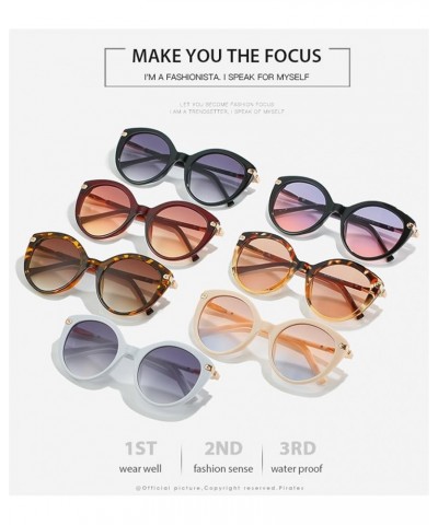 Oval Trendy Sunglasses Gift For Men And Women F $13.01 Designer