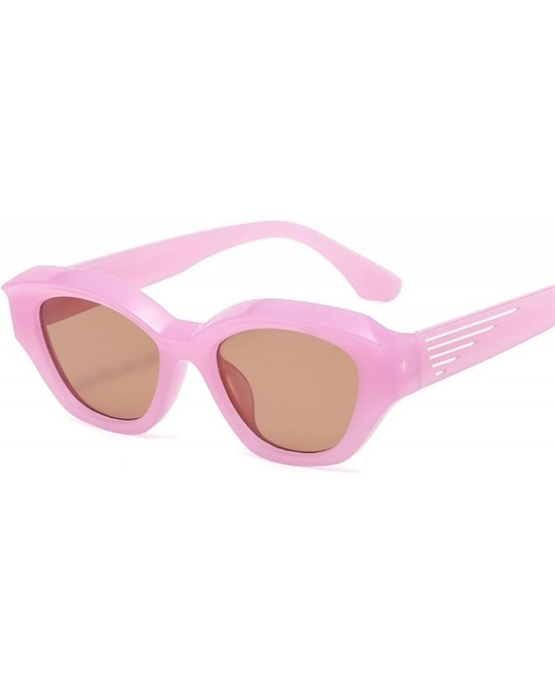 Retro Small Frame Women Sunglasses Outdoor Holiday Beach Party Sunglasses (Color : B, Size : 1) 1A $12.95 Designer