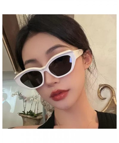 Retro Small Frame Women Sunglasses Outdoor Holiday Beach Party Sunglasses (Color : B, Size : 1) 1A $12.95 Designer