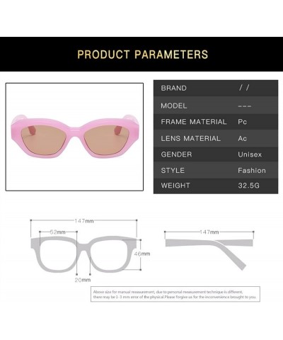 Retro Small Frame Women Sunglasses Outdoor Holiday Beach Party Sunglasses (Color : B, Size : 1) 1A $12.95 Designer