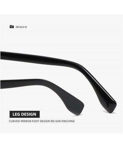 Large Frame Street Shot Men and Women Sunglasses Outdoor Vacation Sunshade Glasses (Color : D, Size : Medium) Medium A $21.68...