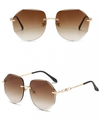 Large Frame Sun Shading Sunglasses for Men and Women (Color : C, Size : Medium) Medium A $20.14 Designer