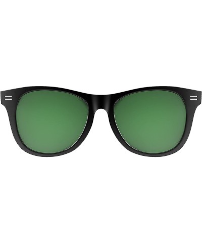 Polarized 80s Retro Sunglasses for Men Women,Classic Designer Style VF4402 Black/G15 Green $10.70 Wayfarer