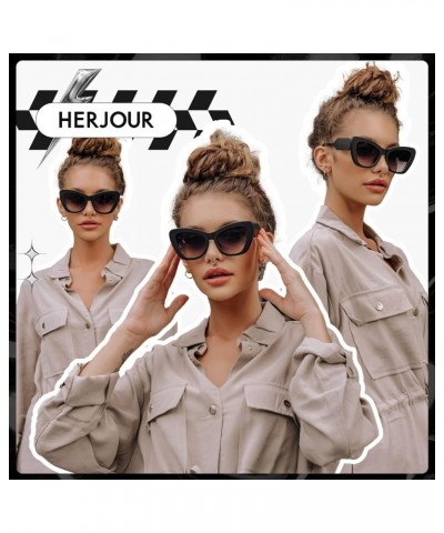 Trendy Oversized Cat Eye Sunglasses for Women Fashion Large Cateye Womens Sunnies AR82149 $8.09 Oversized