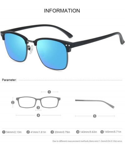 Nearsightedness Myopia Eyeglasses Polarized Ice Blue Mirrored Driving Sunglasses **These Are Not Reading Glasses** Black $21....