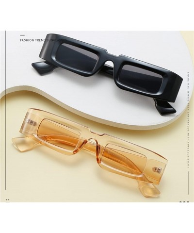 Hip-hop Fashion Sunglasses for Men and Women Outdoor Vacation Sunshade (Color : D, Size : Medium) Medium F $16.55 Designer