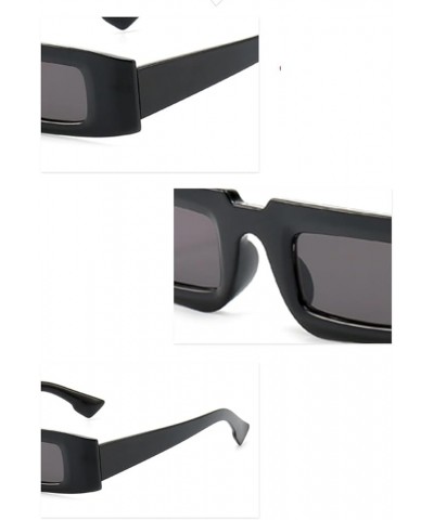 Hip-hop Fashion Sunglasses for Men and Women Outdoor Vacation Sunshade (Color : D, Size : Medium) Medium F $16.55 Designer