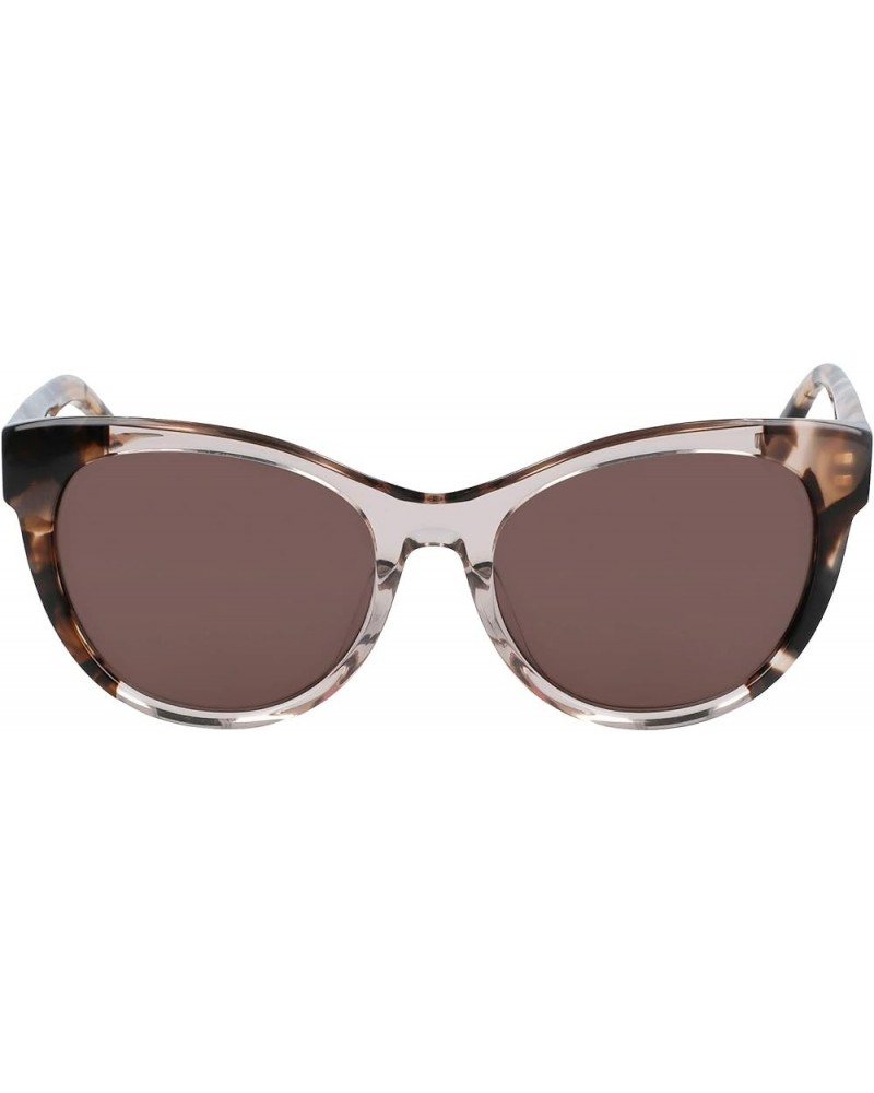 Women's Dk533s Cat Eye Sunglasses Nude Tortoise/Nude $42.61 Cat Eye