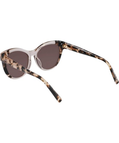 Women's Dk533s Cat Eye Sunglasses Nude Tortoise/Nude $42.61 Cat Eye