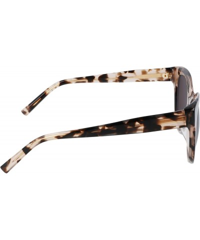 Women's Dk533s Cat Eye Sunglasses Nude Tortoise/Nude $42.61 Cat Eye