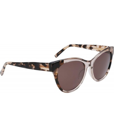 Women's Dk533s Cat Eye Sunglasses Nude Tortoise/Nude $42.61 Cat Eye