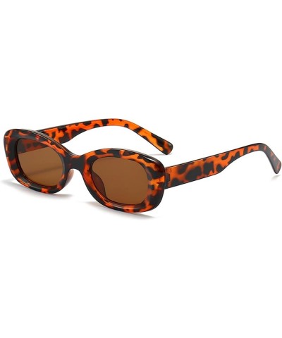 Men and Women Small Frame Sunglasses Square Fashion Outdoor Sunglasses Gift (Color : E, Size : 1) 1 C $13.90 Designer