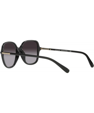 Coach HC8344U Universal Fit Sunglasses, Black/Grey Gradient, 55 mm $70.40 Square